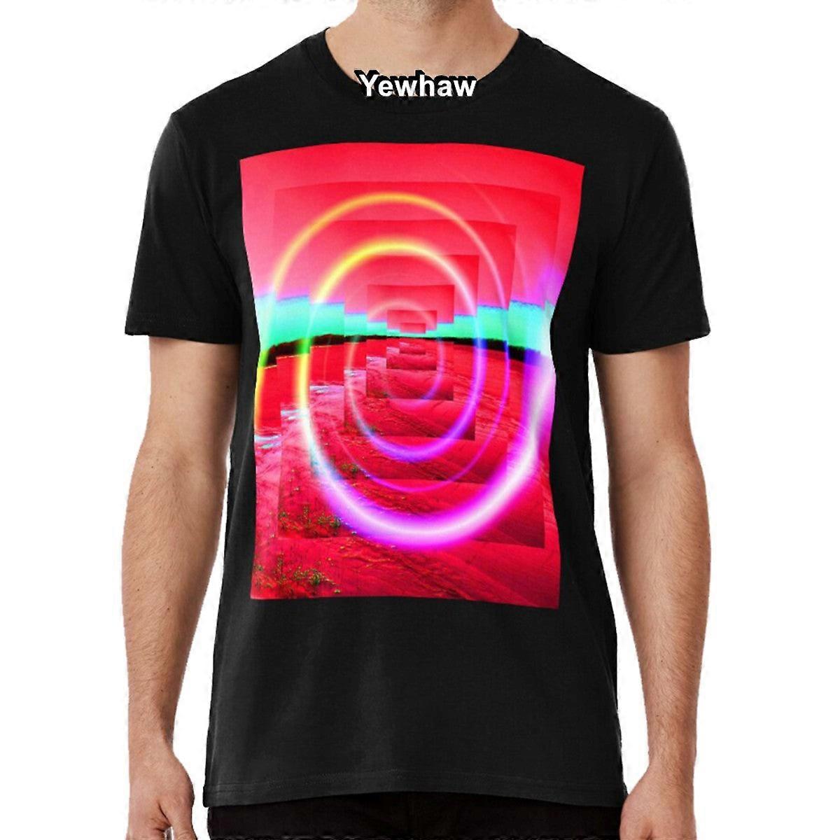 Red Abstract 2 T-shirt Patterns Floral Aesthetic Geometric