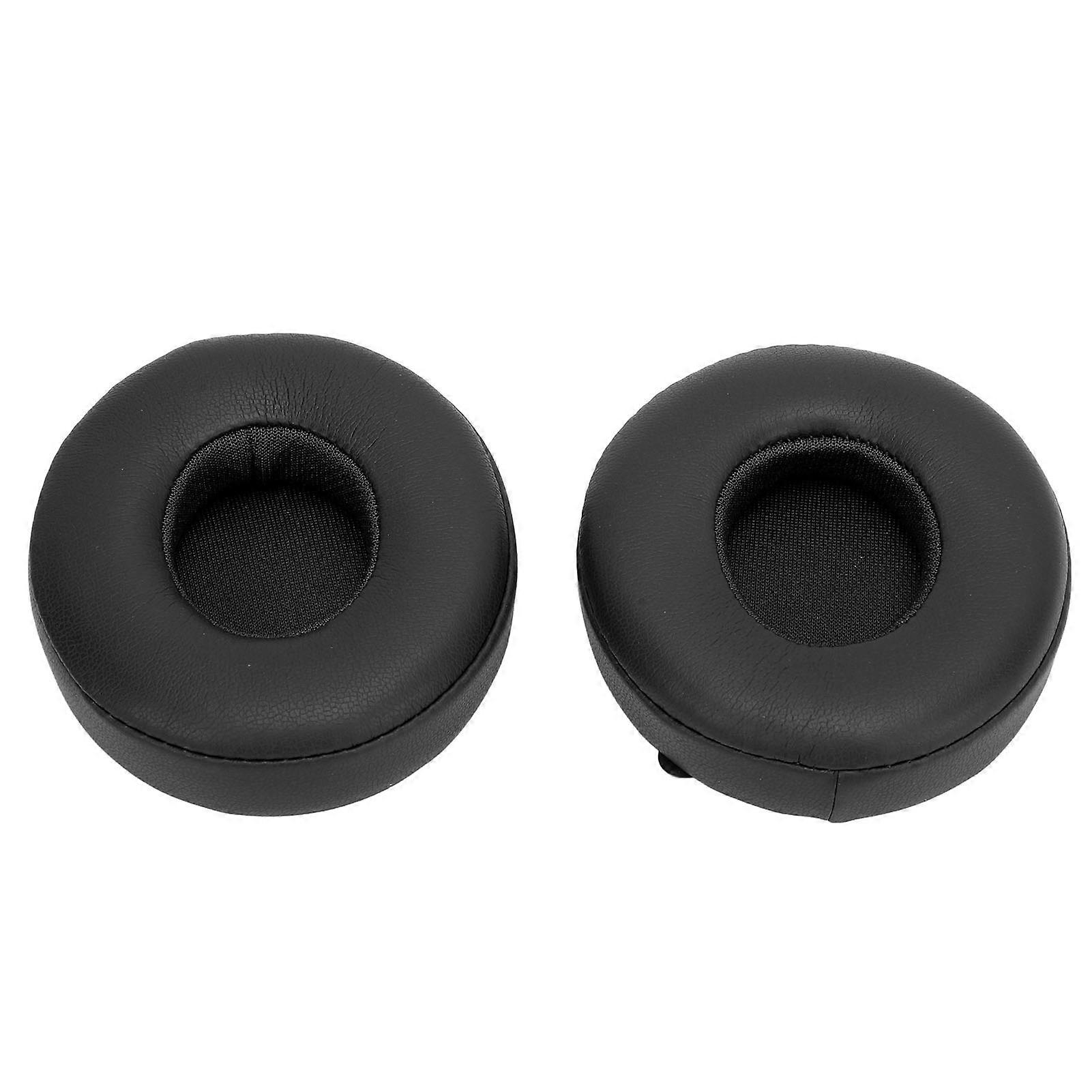 Headphone Ear Pad Professional Noise Isolation High Density Memory Foam Protein Leather Headphone Ear Cushion for Replacement Plastic 