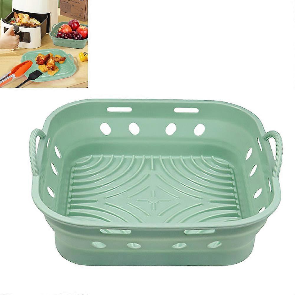Silicone Pot Square Foldable Reusable Basket Oven Baking Tray Pan