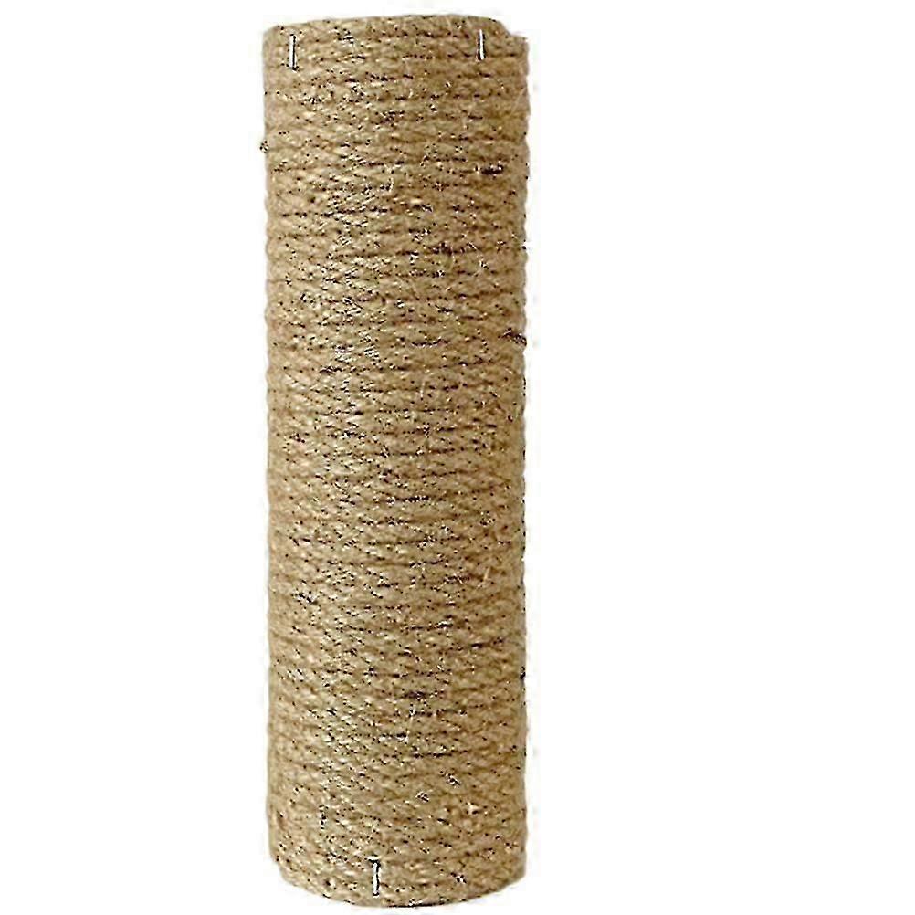 Cat Scratching Post Replacement Cat Tree Scratch Post Wooden Hemp Rope Cat Scratcher Post(Only the Straight Post) hwy SH