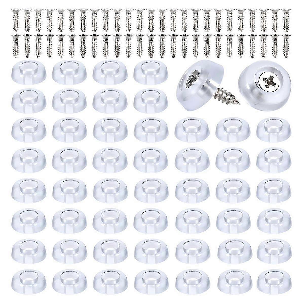 150 pcs r ubber pieds pour planche à découper 16mm f eet pare-chocs antidérapant hachage