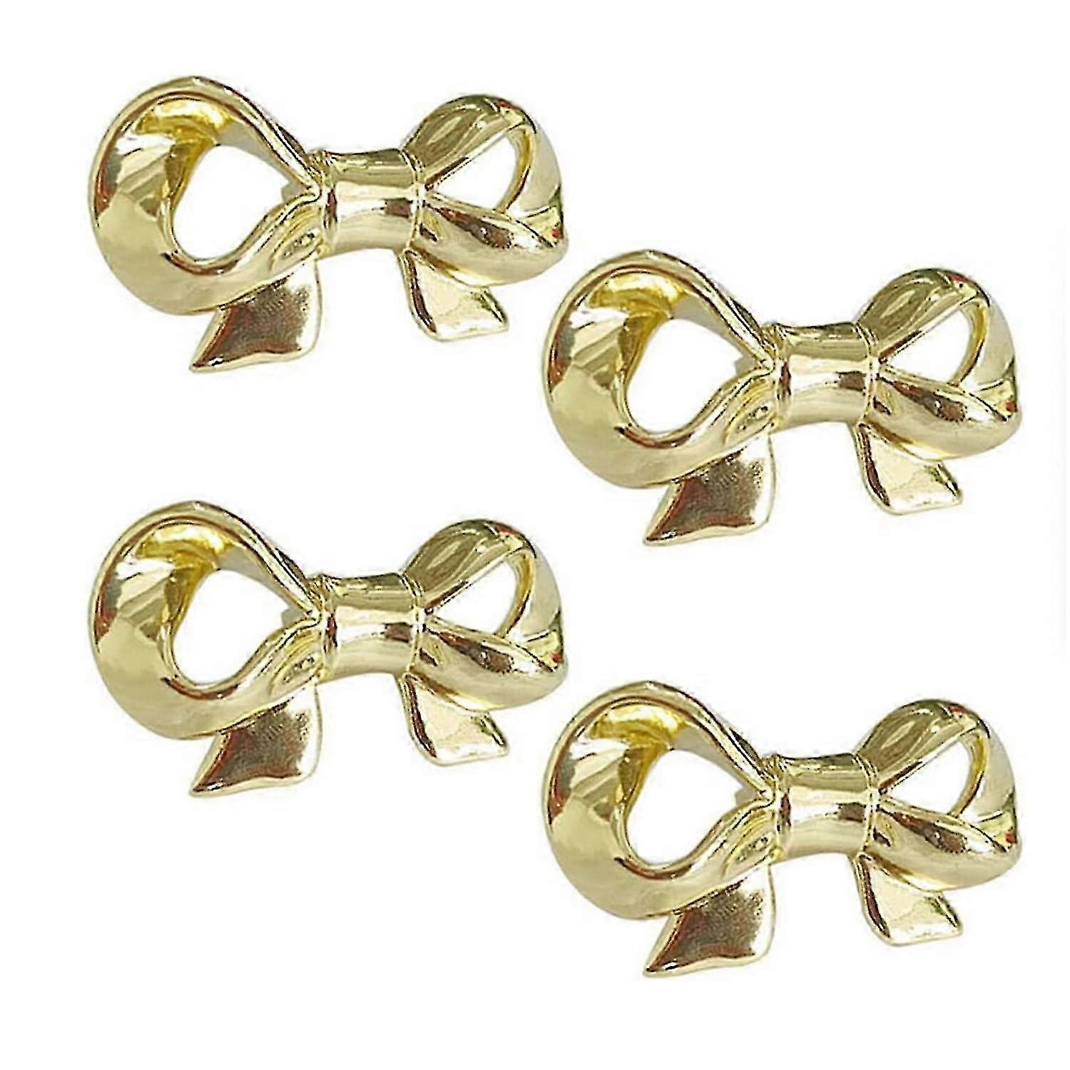 Zinc Alloy Gold Cabinet Knobs, Decorative Drawer Pulls (4-Pack) 2025
