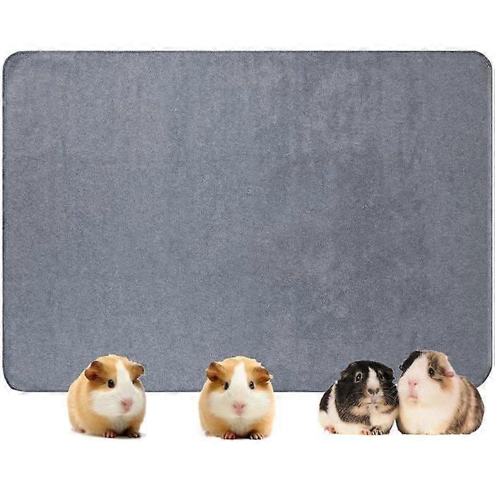 Guinea Pig Cage Mat Washable Waterproof Absorbent Blanket Reusable Mat for Dwarf Rabbit Hedgehog 77*107cm