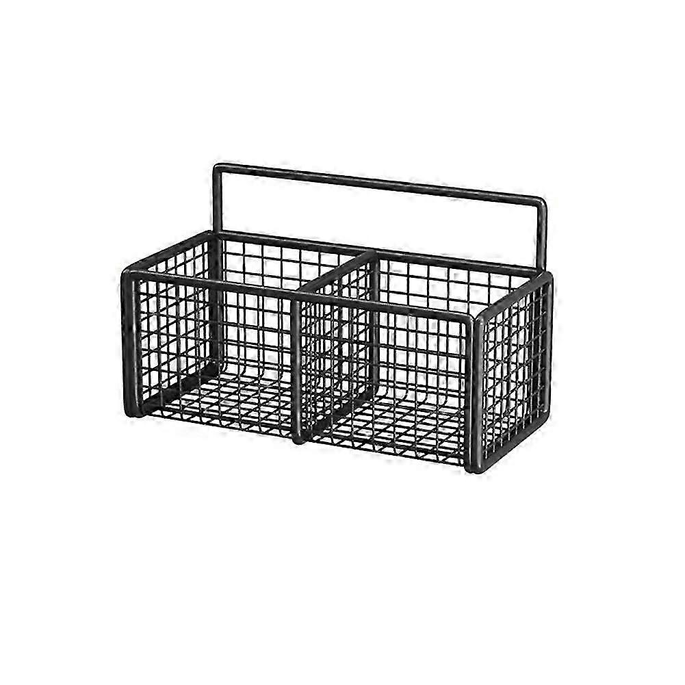 Kitchen Wall Mounted Shelf Garlic Storage Basket Kitchen Rack Hanging