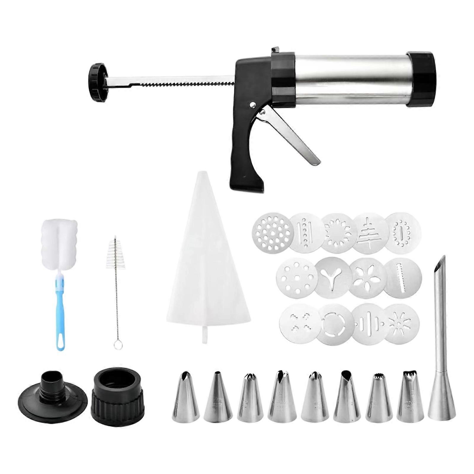 Traditional Churro Maker Manual Cookie Press Machine Guns Cake Decorating Squeezing Accessories Practical Kitchenwares Multicolor