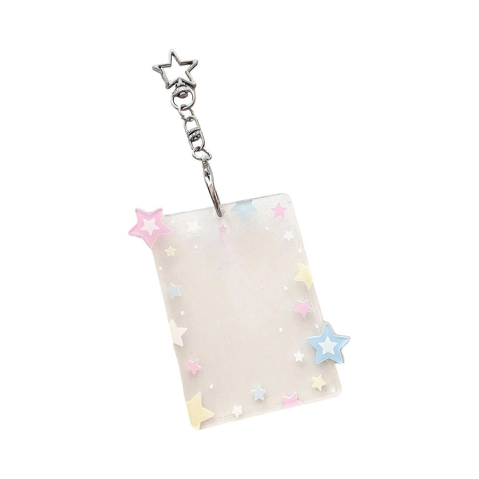 Premium Acrylic Desktop Card Display Feature Colorful Celestials For Workplace Productivity  color