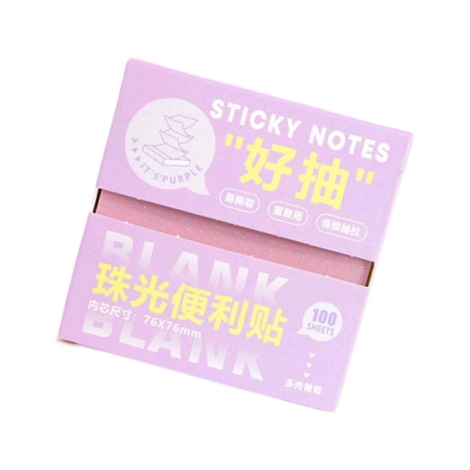 Translucent Stick Note Adhesive For School Supplies Projects Use Management Reusable Clear Stick Note Pull Out Tabs Multicolor