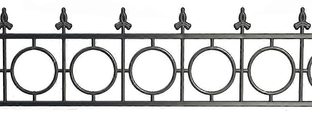 Dolls House Victorian Black Widows Walk Railing Balustrade 1:12 