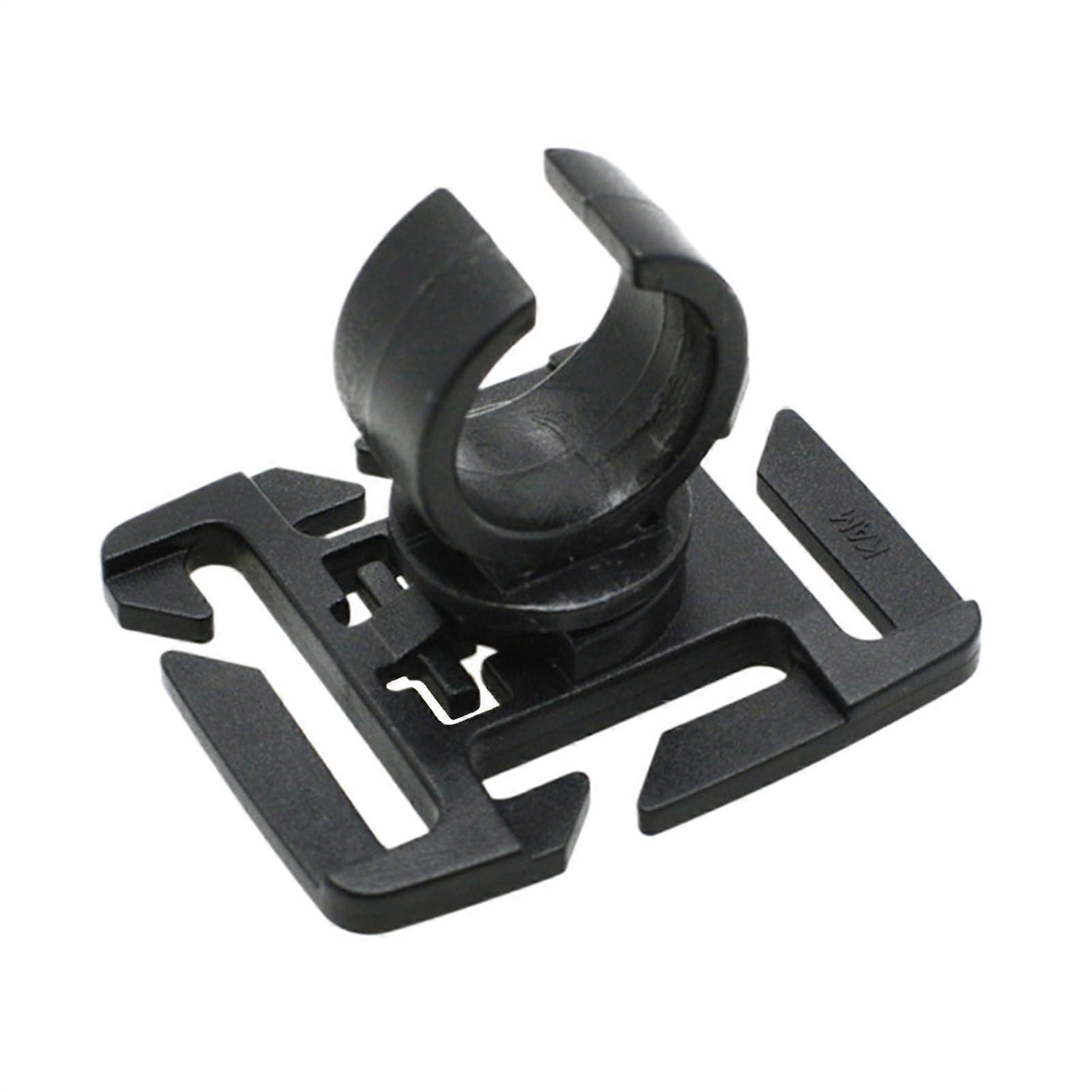 Water Bladder Hose Clip 360° Rotatable Quick Release DRing Clamp for Hiking Cycling Backpack