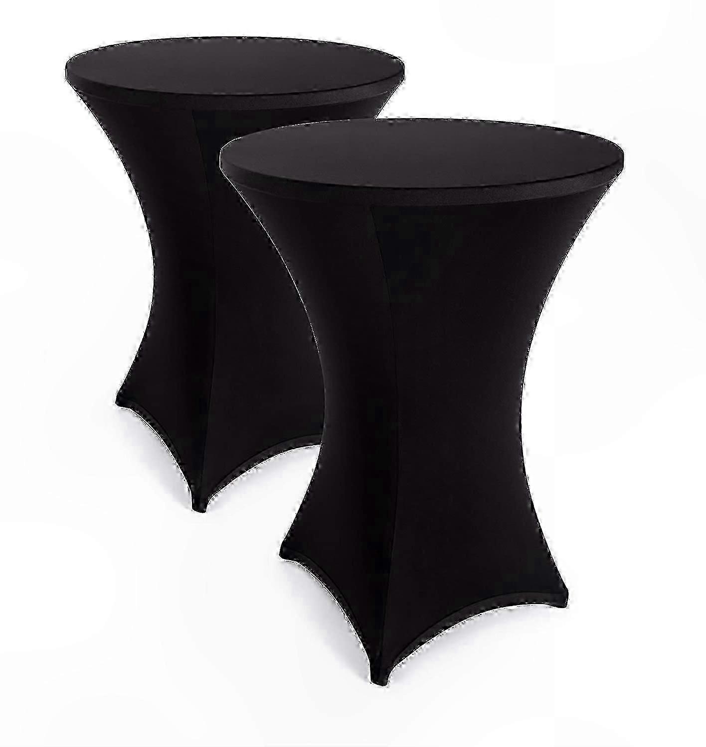 Anthracite Stretch Bar Table Covers for Bistro and Pub Use - Washable and Durable Design