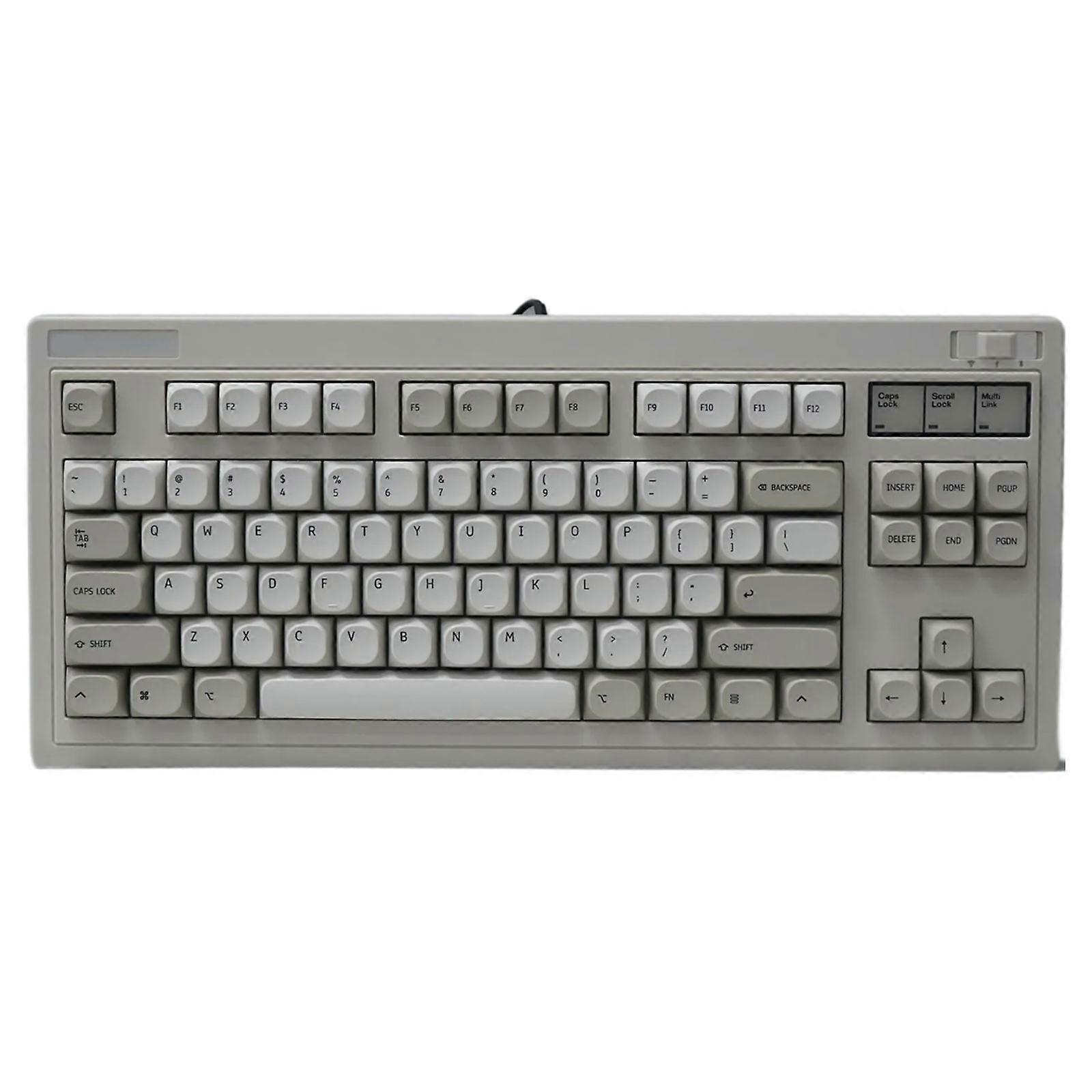 131Keys MAProfile Retro Minimalist Keycaps PBT DyeSublimation Keycaps for Mechanical Keyboards Multicolor