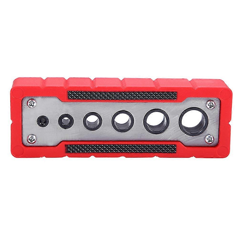 Multifunctional Hole Puncher 2-12mm Drilling Guide Locator Suitable for Round Rod and Plane Right Angle Punching