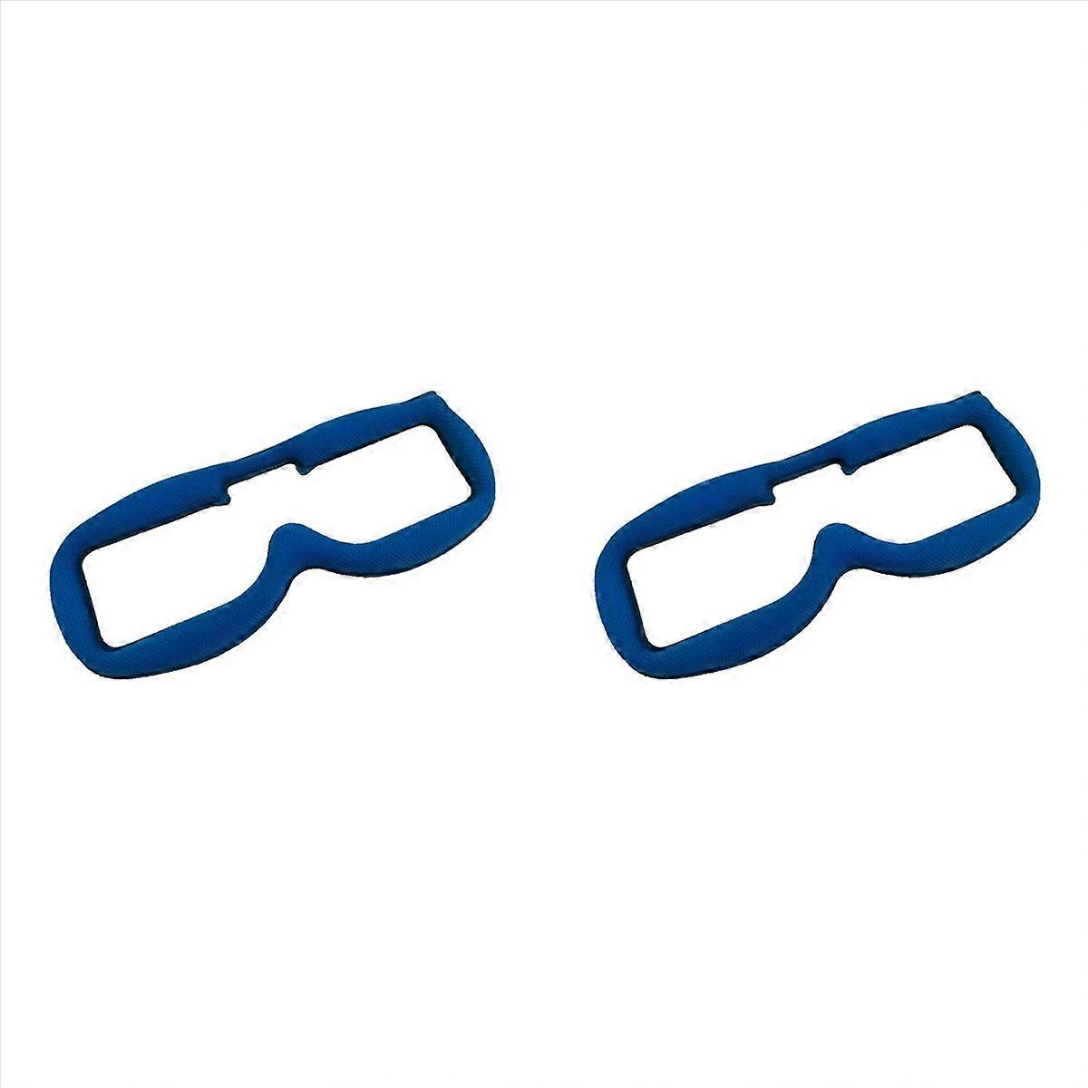2X Foam Pad Soft Goggles Foam Pads Smooth Sweat-Wicking and Comfortable for Fatshark FPV Glasses Par