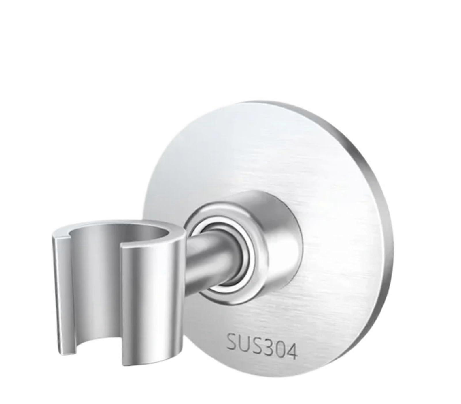 Adjustable Shower Head Holder 2 Pack Stainless Steel No Drilling Wall Mount Bracket for Handheld Shower