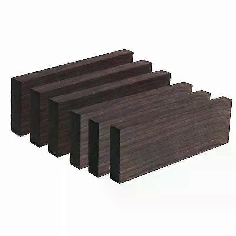 Ebony Block Blanks Instrument Winding Handles Plectrums Tailpieces Bridges String Pins Guitar Accessories-AT20