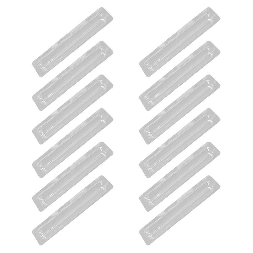 12Pcs Plastic Clock Pointer Protection Box Transparent for Wall Clock Hands