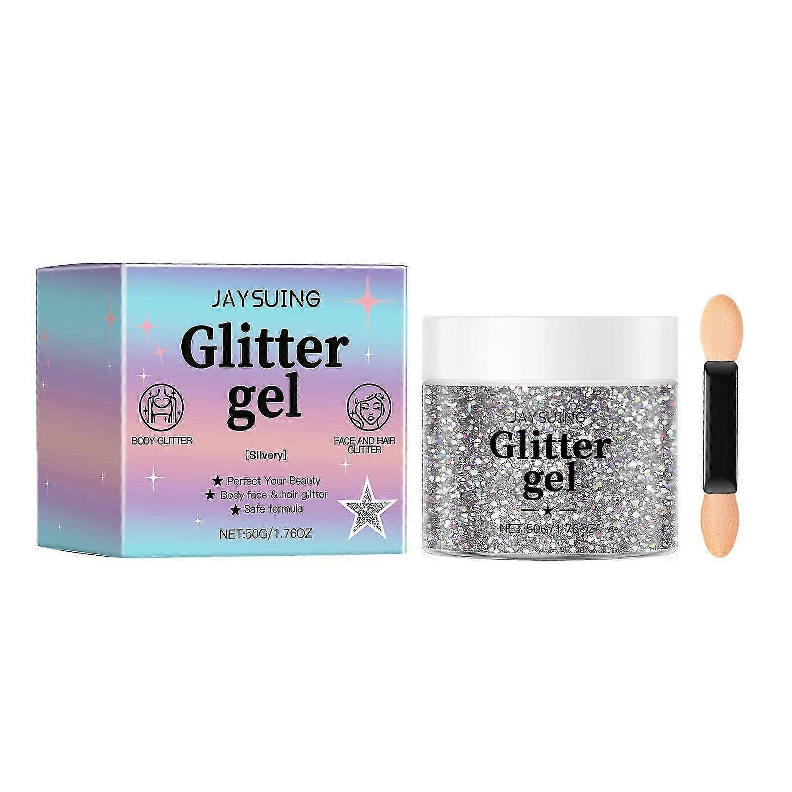 glitter gel contains mica, polyvinyl alcohol