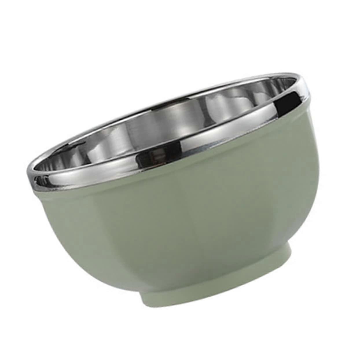 Stainless Steel Serving Bowl for Rice Noodle Soup, RustResistant, Stackable, Easy to Clean