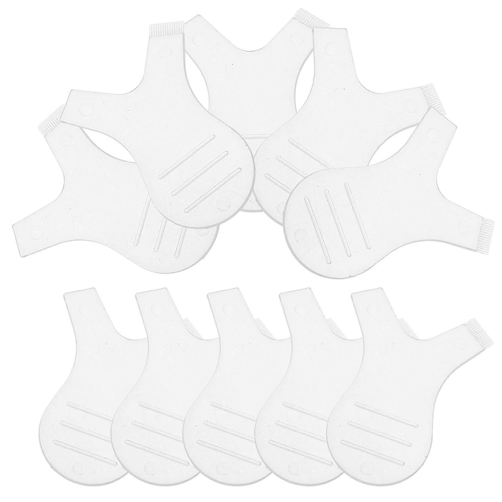 Transparent Grafting Eyelash Tool Lash Perm Lifting Y Comb 100Pcs Pack