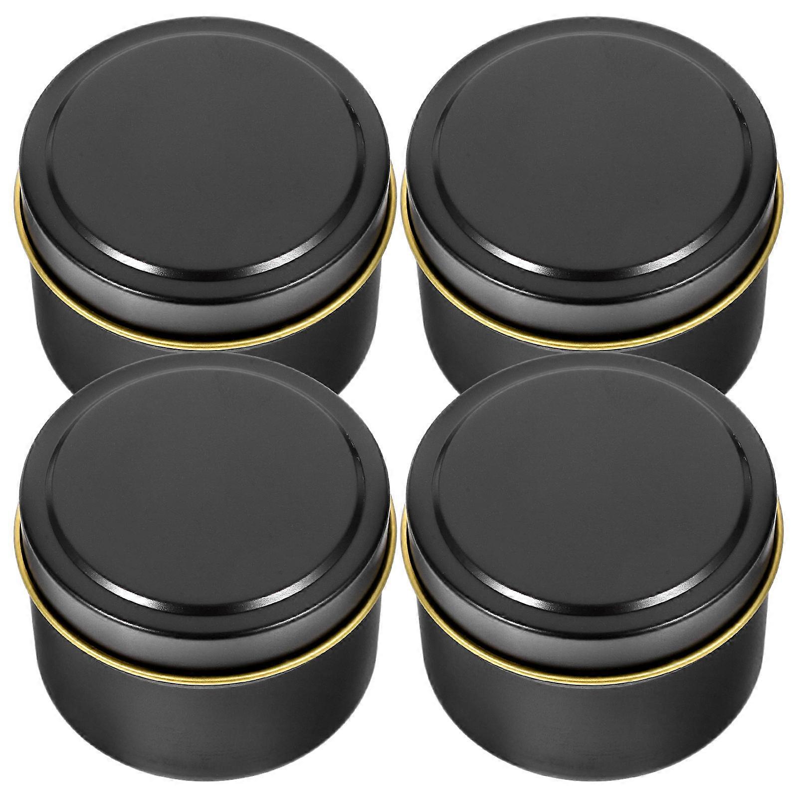 Iron Candle Jar for Candle Storage 16Pcs Small DIY Containers with Lids