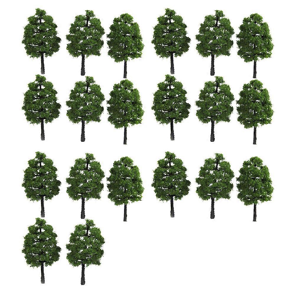 Scenery Model Tree Green for Architectural Model with 40Pcs