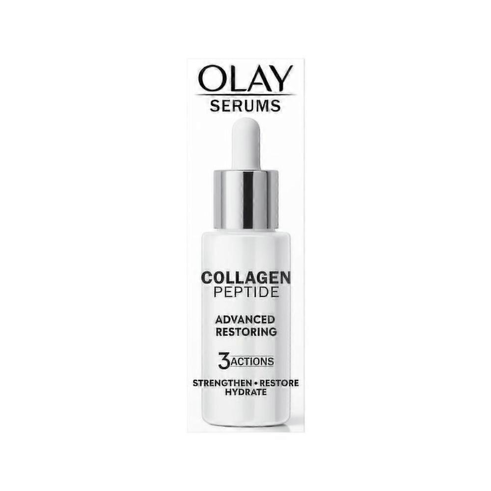 2 x OLAY Collagen Peptide Advanced Restoring 3 Actions Serum 40ml