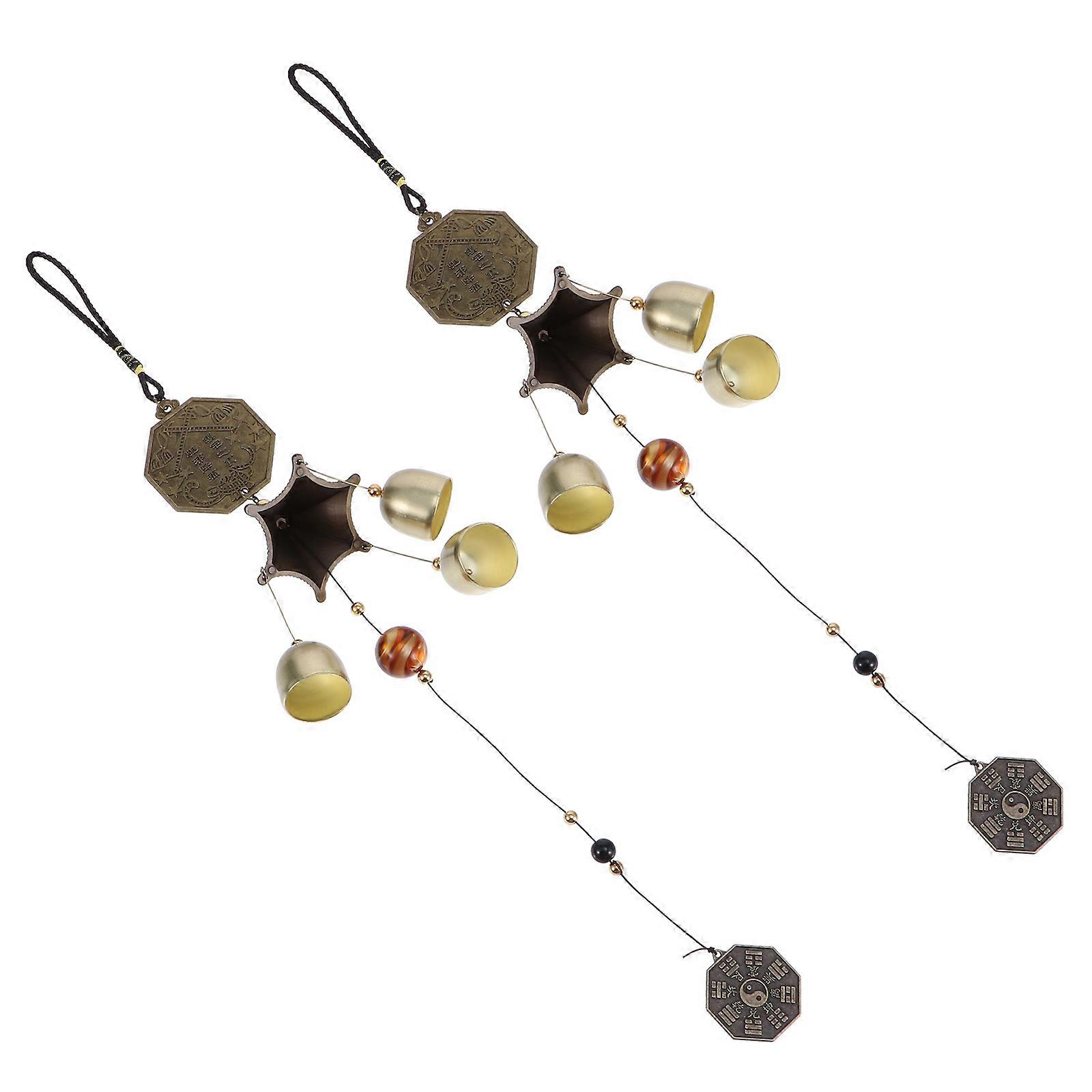 Metal Wind Chime Creative Home Windbell Pendants for Decor 1Set