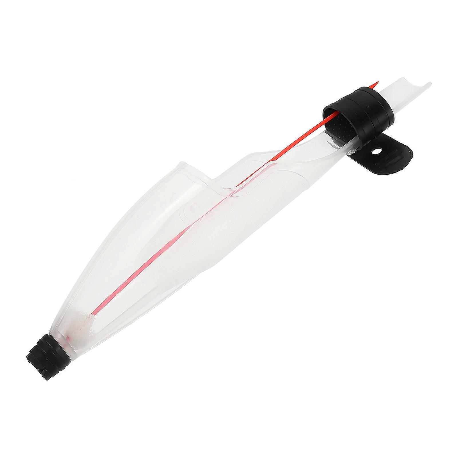 Fishing Rod Plastic Caps Set for Durable Use 5Pcs Clear Material