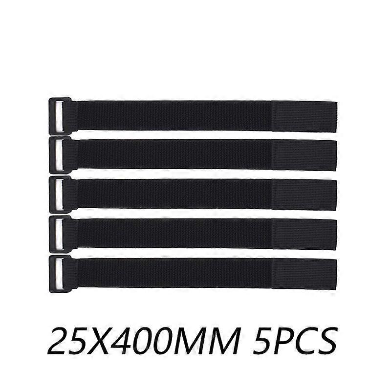 5Pcs Elastic Hook and Loop Cable Tie Reverse Buckle Stretch Fastener Cable Straps Nylon Extension Strap Cord Wrap Organizer