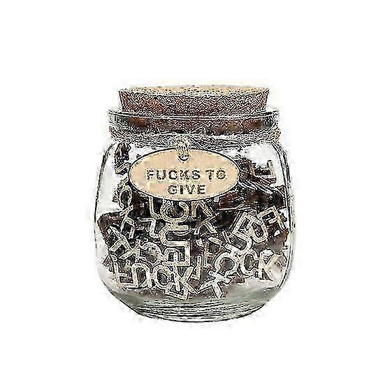 Creative Gift Jar for Friend with Wooden Letter Tiles for Custom Messages