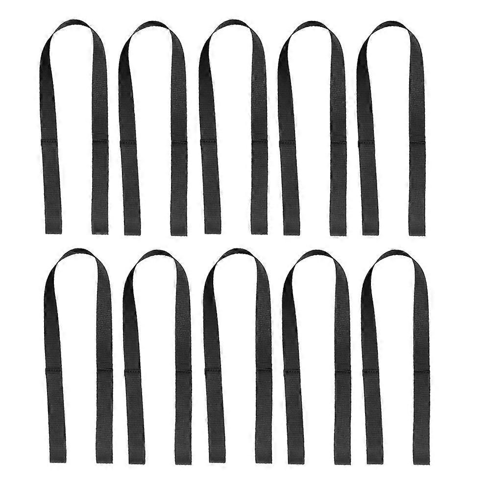 Ski Accessories Black Ski Strap with Detachable Handle for 30Pcs