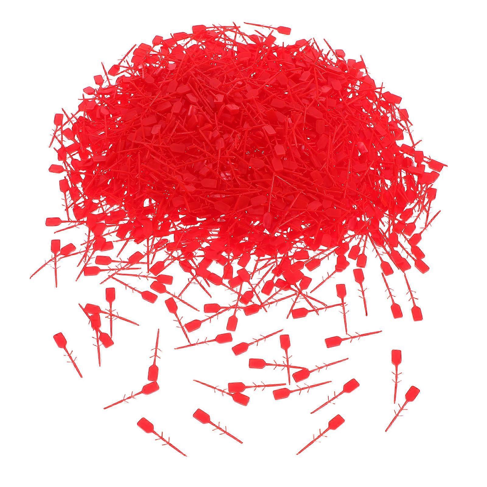 Fire Extinguisher Tamper Seals with Plastic Safety Lock Pins 2000Pcs Red