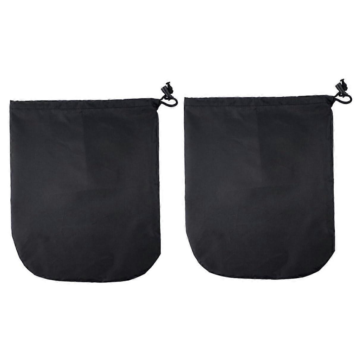 2pcs Car Mirror Covers Waterproof Windproof Drawstring for Winter Rain Snow Protection