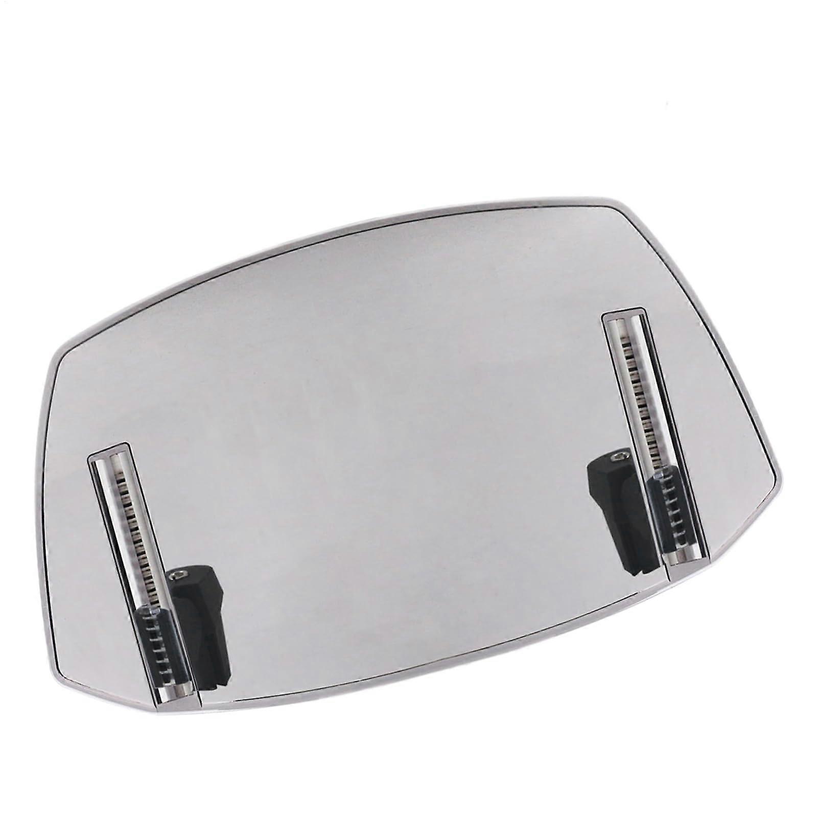 Motorcycle Windshield Extension Adjustable Aerodynamic Spoiler Clear Shield for Touring Scooter