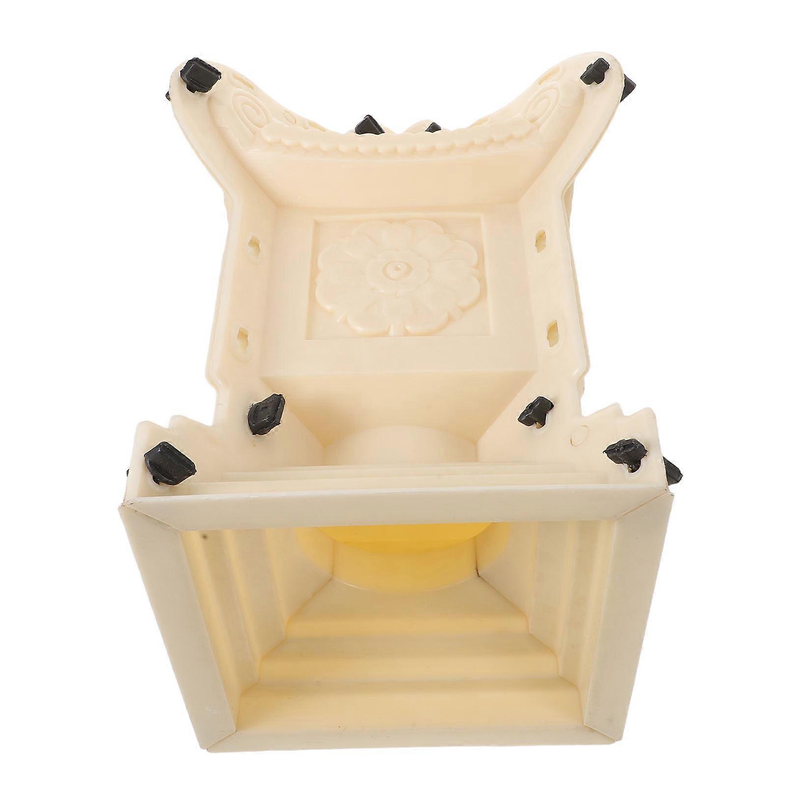 Lantern Cement Mold Plastic Decorative Concrete Mold