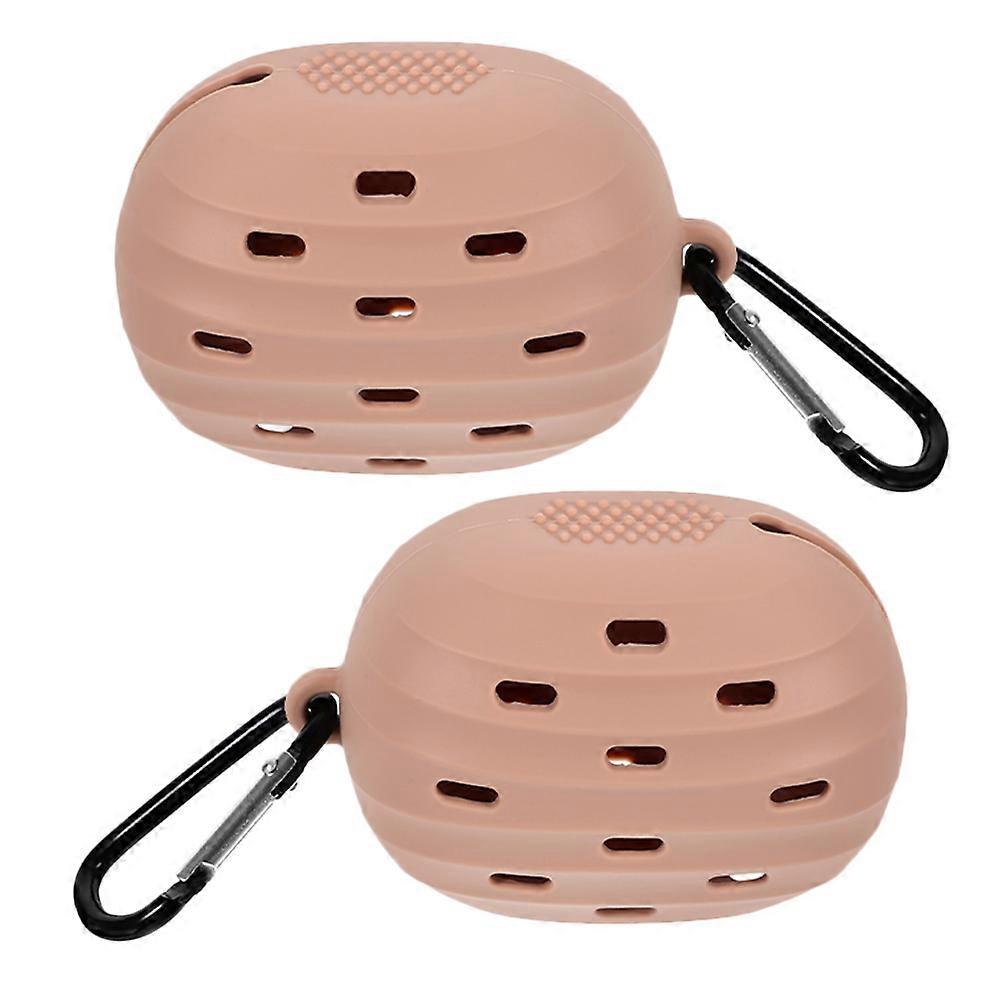 Silicone Makeup Sponge Holder Makeup Puff Storage Case for Travel 2Pcs