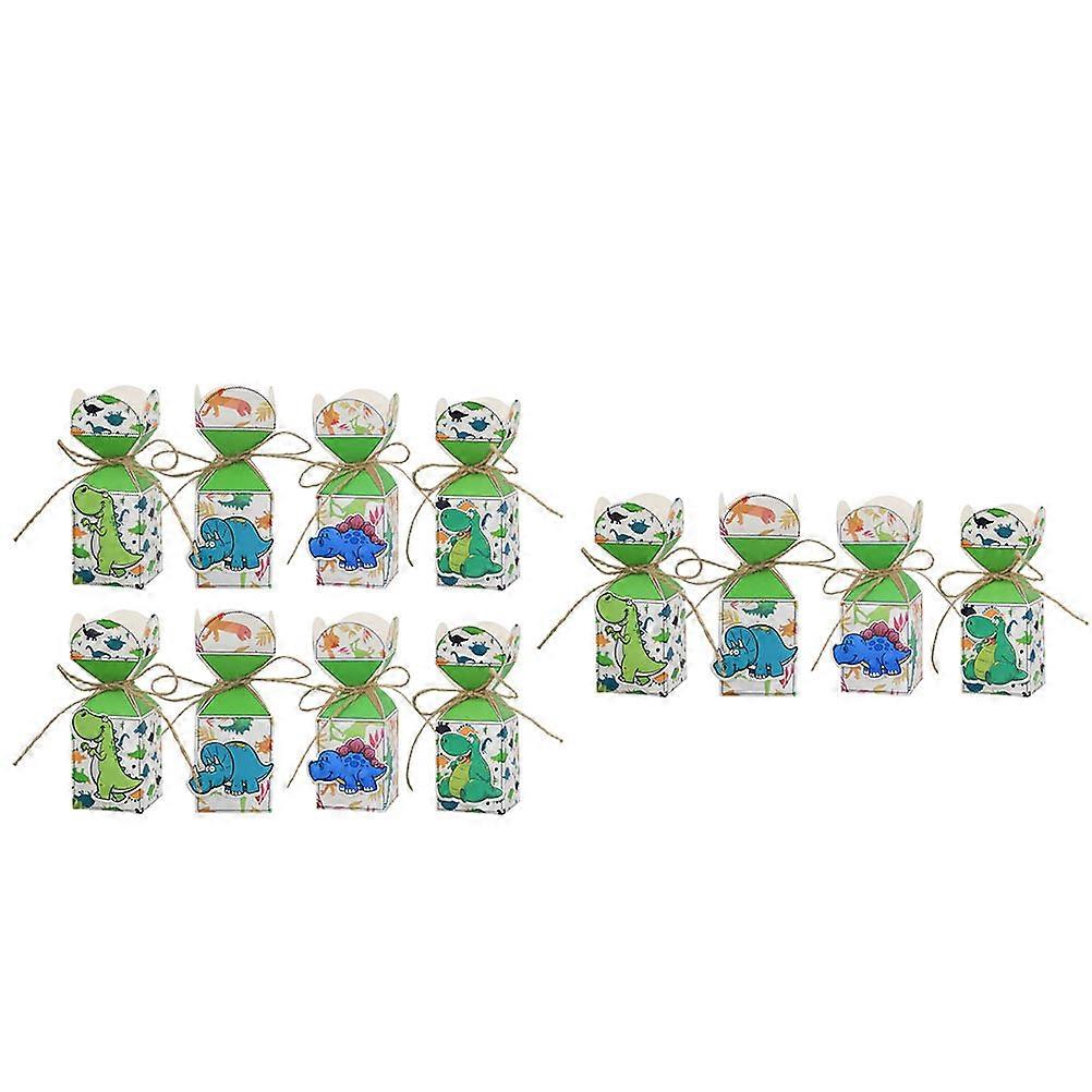 Dinosaur Candy Boxes Vase Candy Box for Storage 12Pcs Return Gift