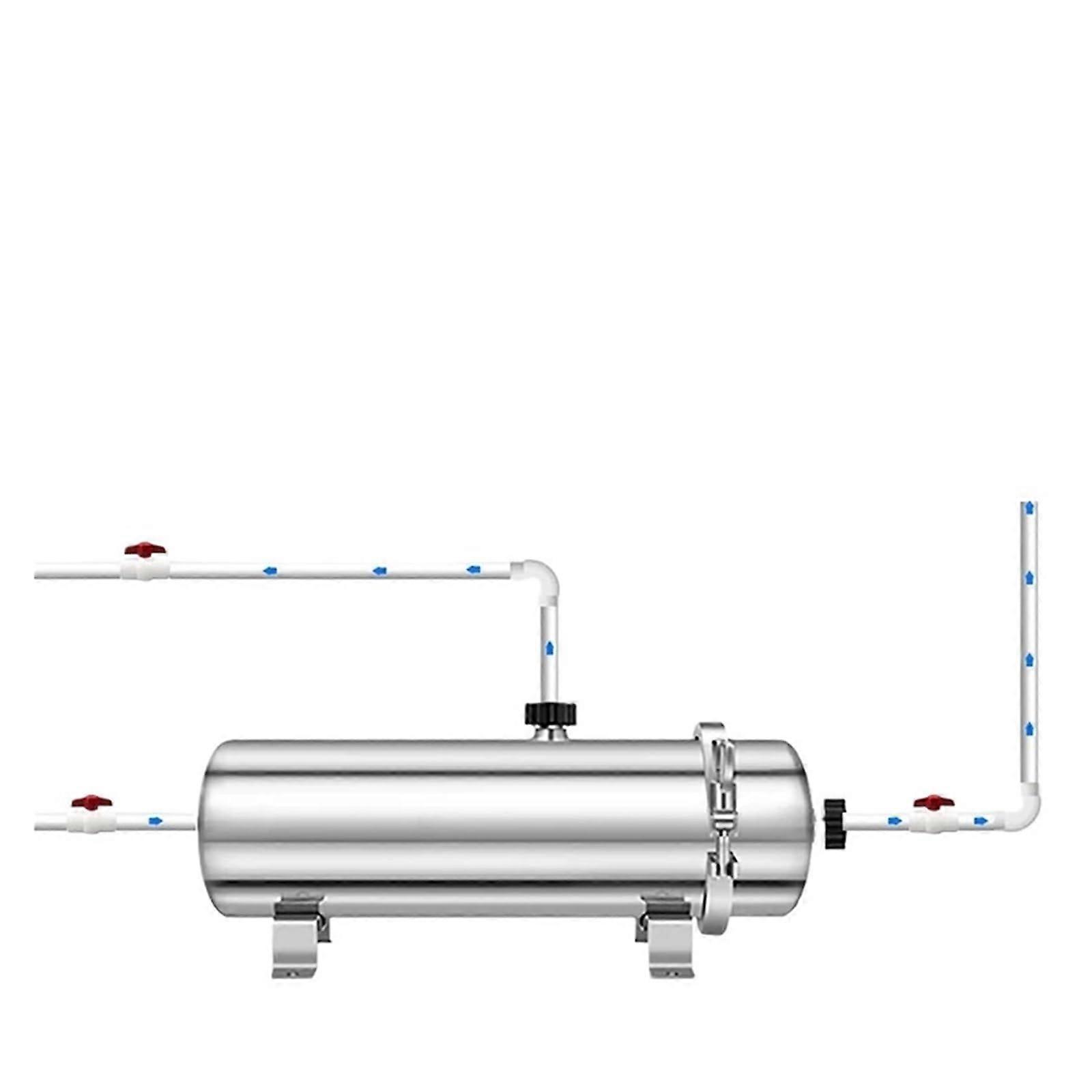 Water Filter System 304 Stainless Steel PVDF Ultrafiltration Purifier  Flow Home Kitchen