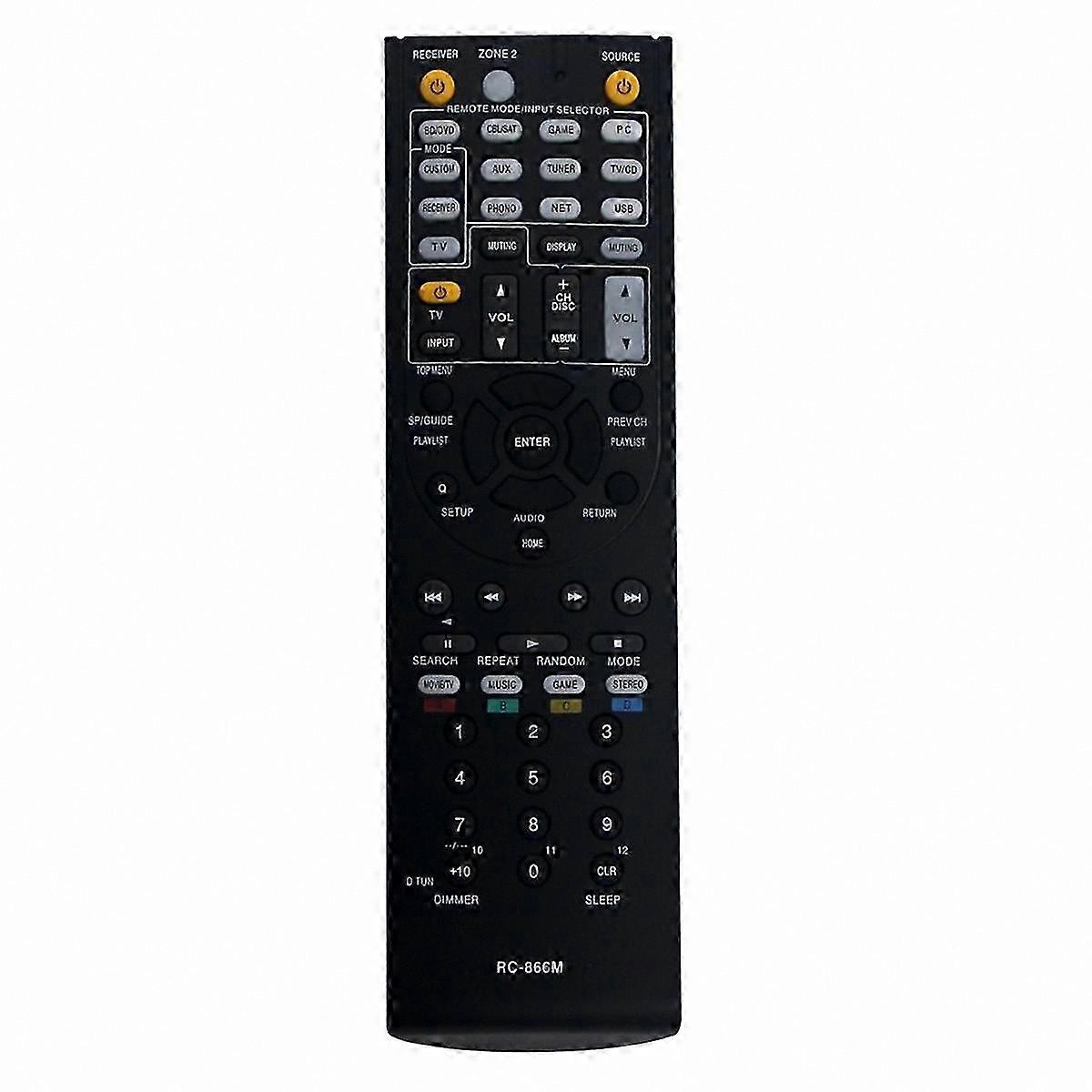 Universal Remote Control for AV Receivers and Home Theater Systems Compatible with Multiple Models