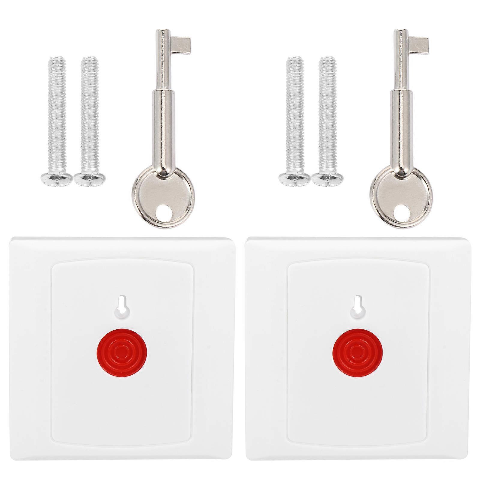 Fire Emergency Button Emergency Button for Home Use 6Pcs Manual Alarm