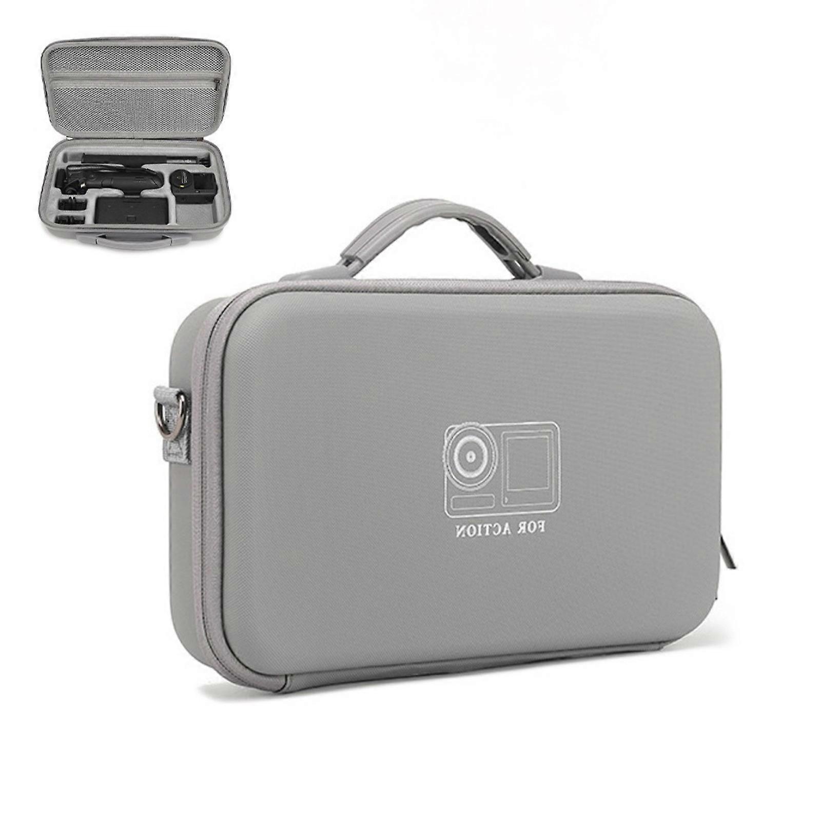 Action Camera Shoulder Bag for Action 6 Multiple Device Compatibility Accessories Organiser Case Outdoor Use Multicolor