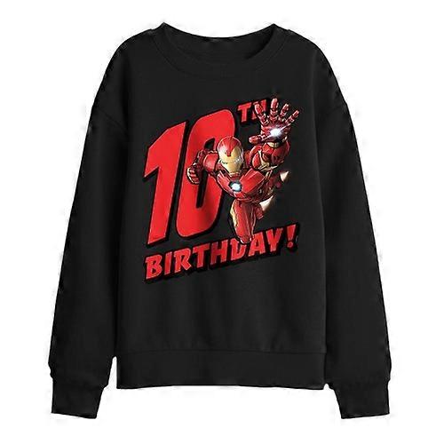 Iron Man Childrens/Kids 10th Birthday Sweatshirt