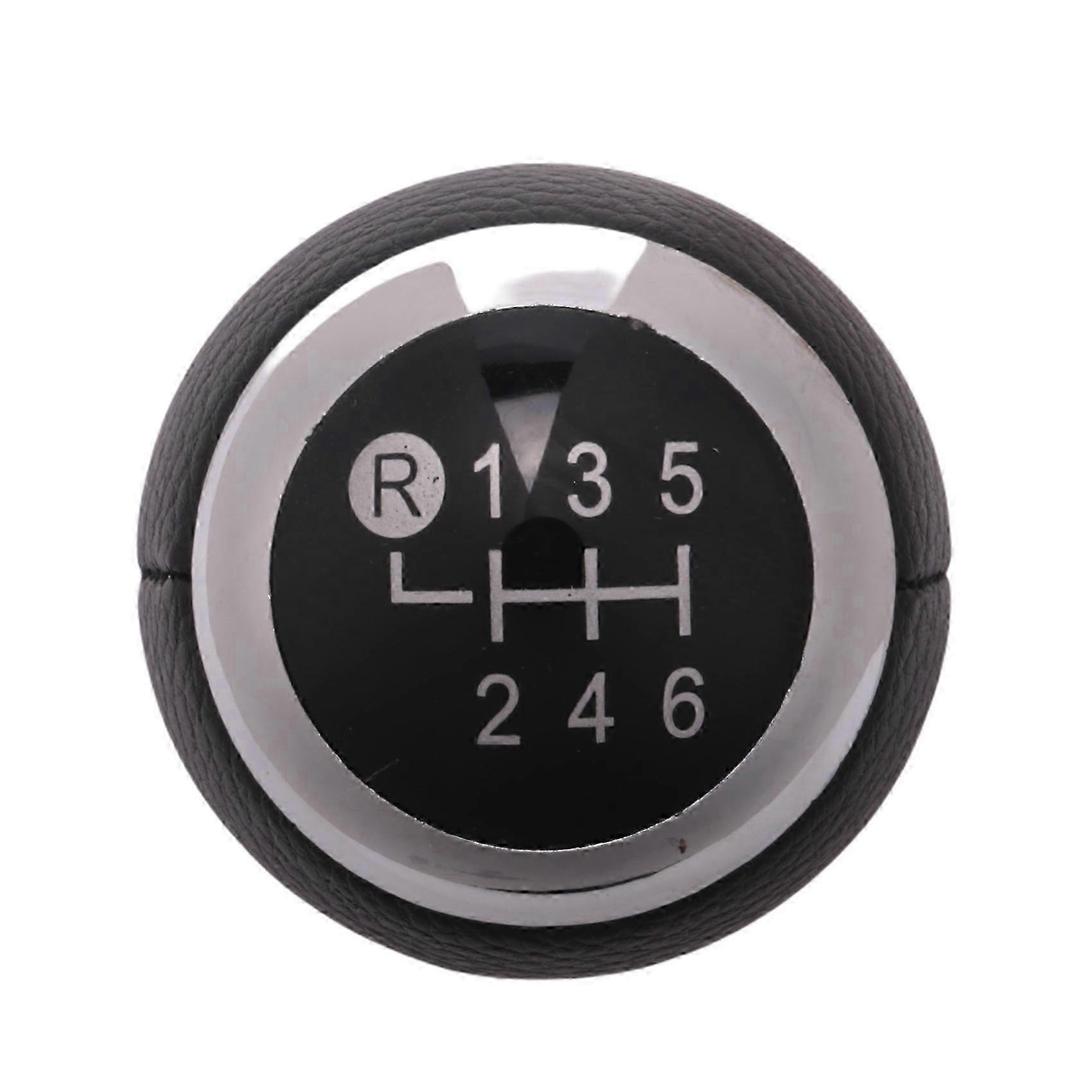 Car 6 Speed Abs Plastic Mt Gear Shift Knob For 1.8Mt