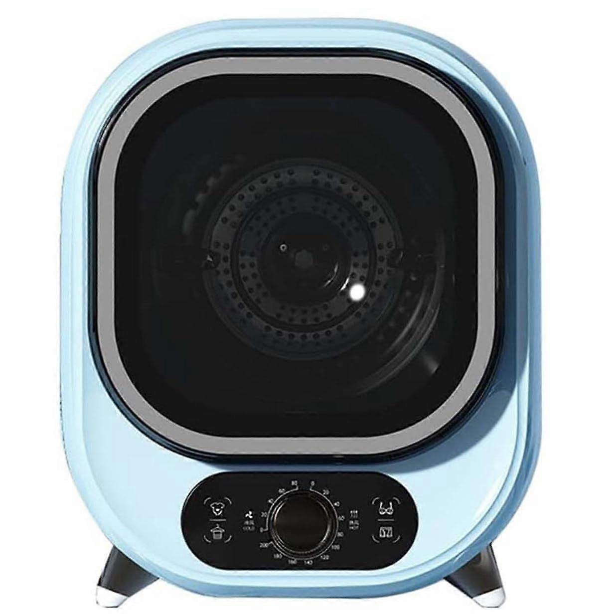 Portable Clothes Dryer 5kg Compact Tumble Dryer with Blue Light Sterilization and Precise Temperature Control