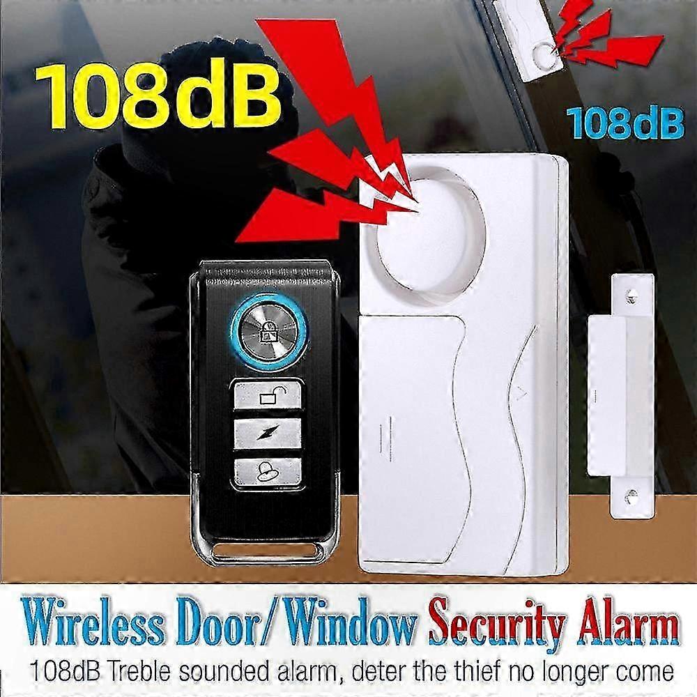 Magnetic Sensor for Wireless Home Security Door and Window Alarm System with Remote Control Functionality