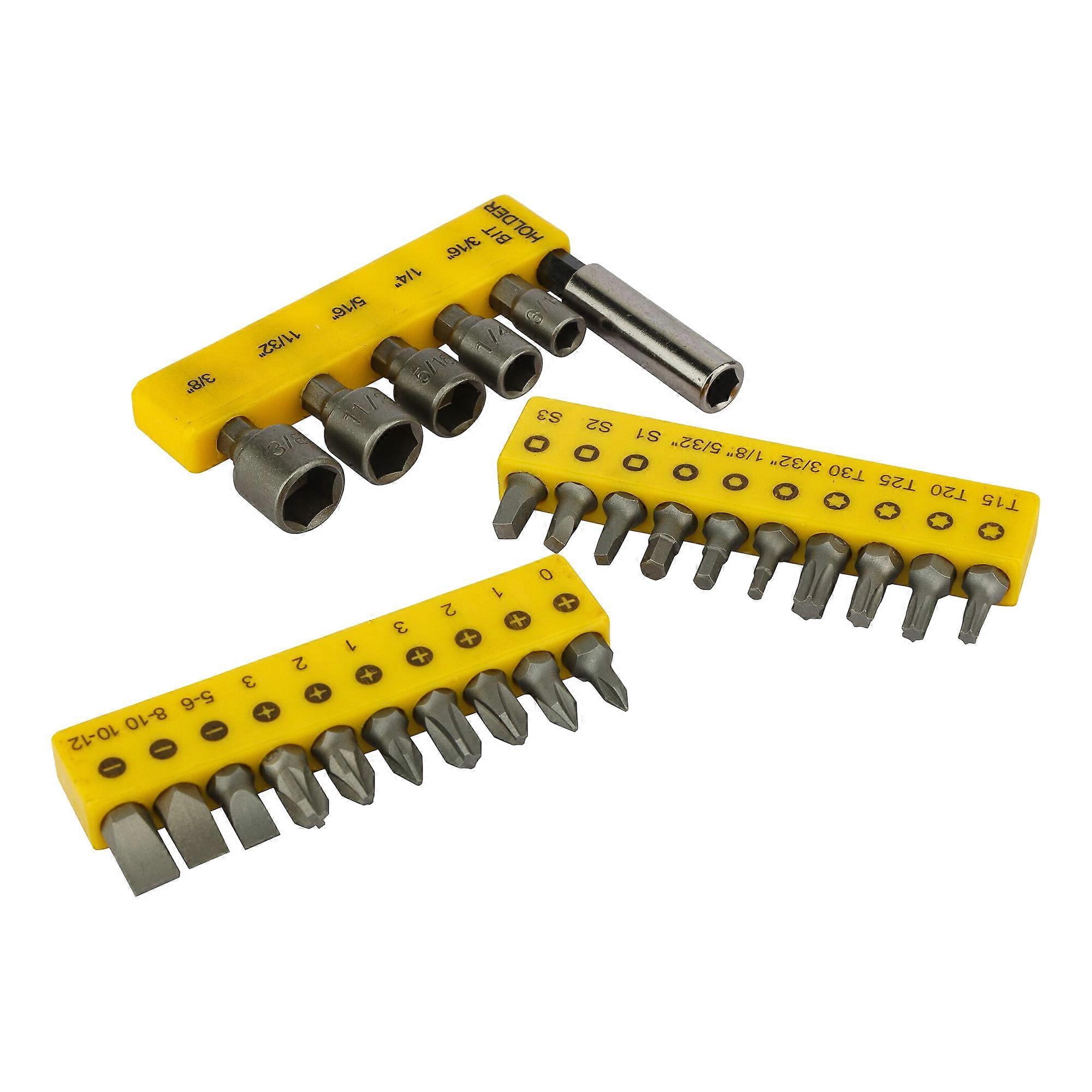 Stanley Chrome Hex Screwdriver Bit (Pack of 25)
