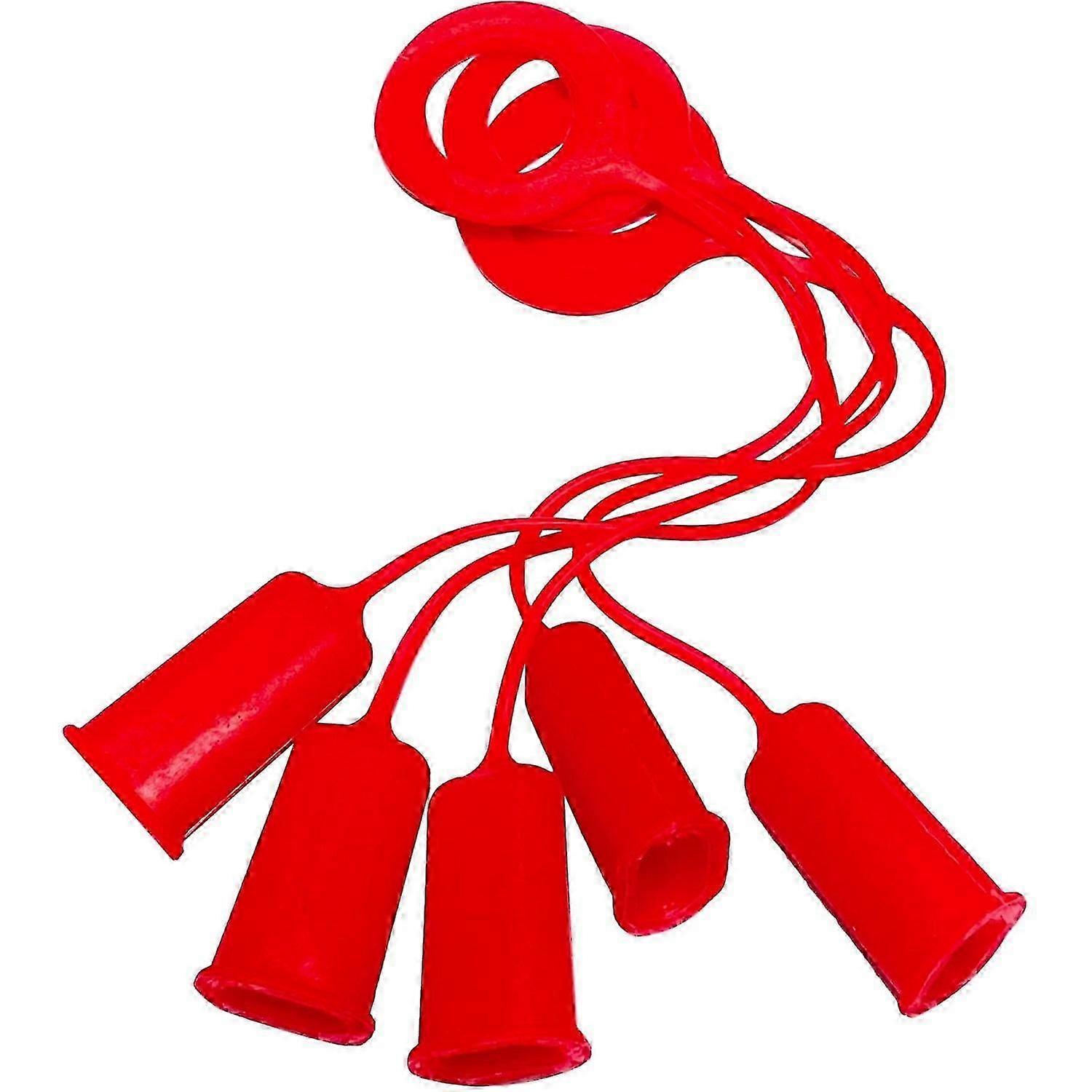 Fastcap Glubot Replacement Red Caps - 5 Pack for Glue Bottles
