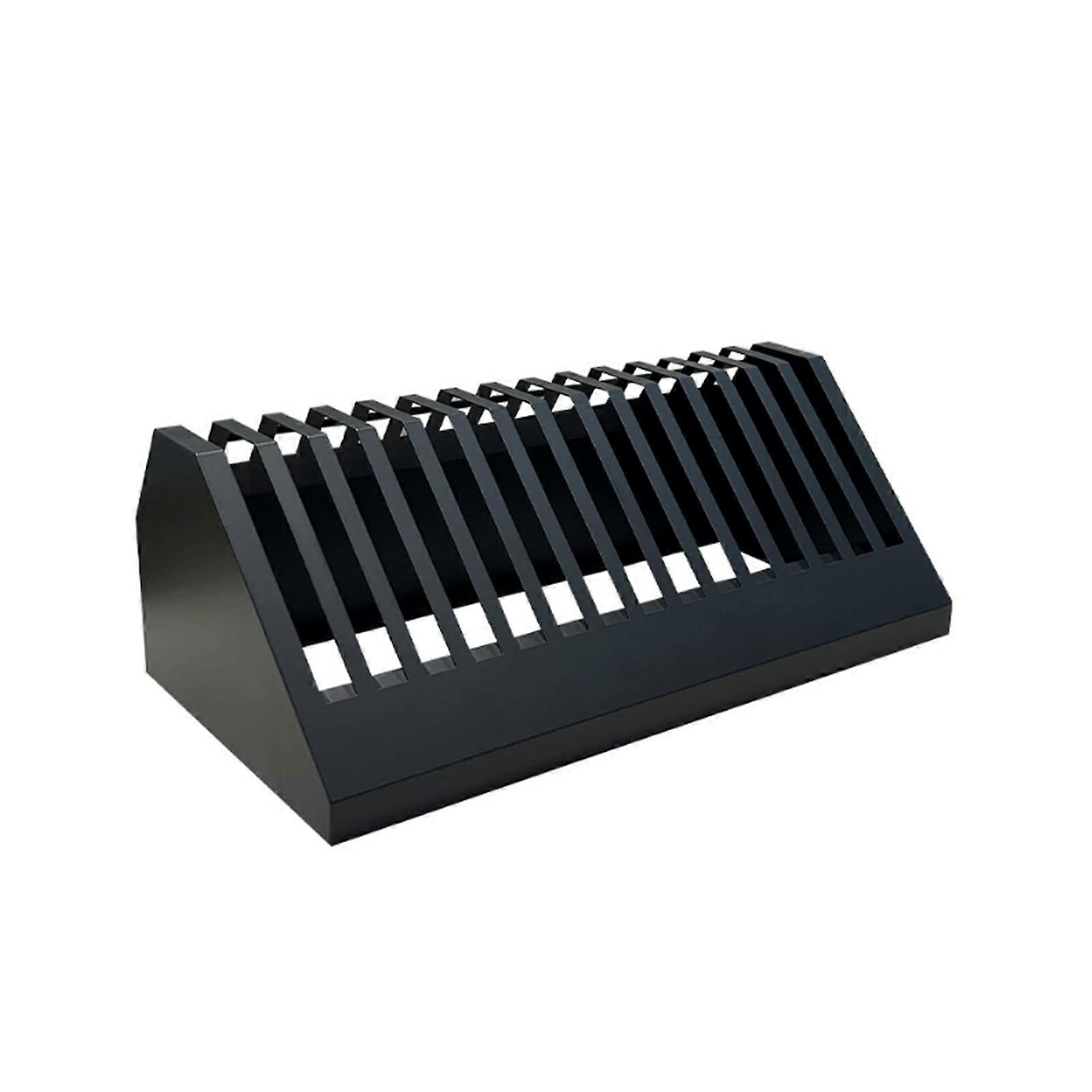 Tile Display Rack with 15Layer Capacity for Marble, Quartz and Ceramic Samples, Stable Desktop Stand