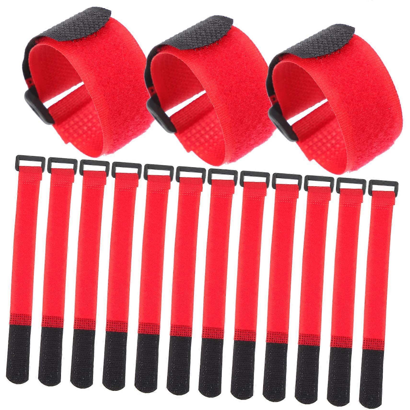 20pcs Reusable Nylon Cable Ties with Secure Buckle Loop Grip for Cord and Hose Organization
