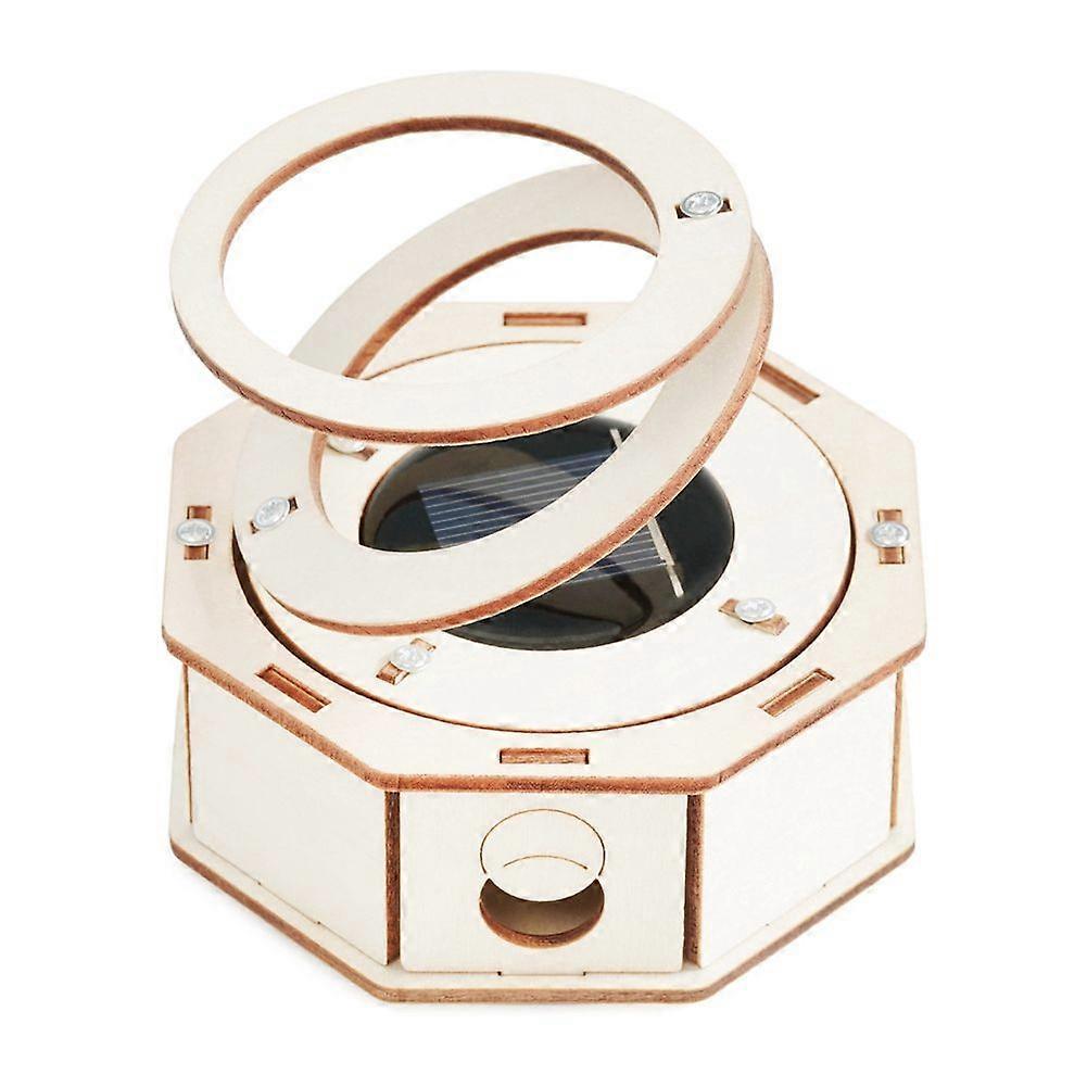 DIY Solar Double Ring Model Science Kit Technology Physics Material Kit Experimental Tool Kit Learning DIY Toy Kit